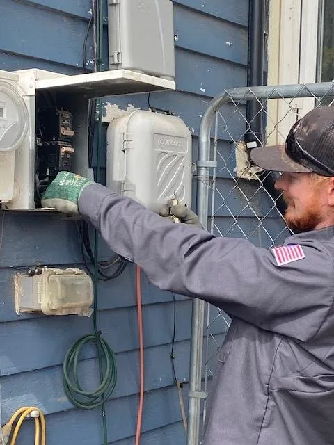 Slide of Origin Plumbing Heating Cooling Electrical