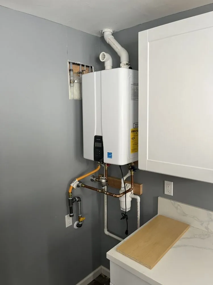 Slide of Original Plumbing