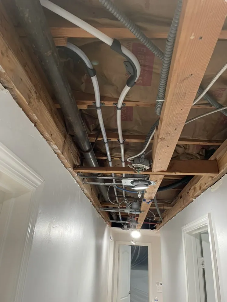 Slide of Original Plumbing