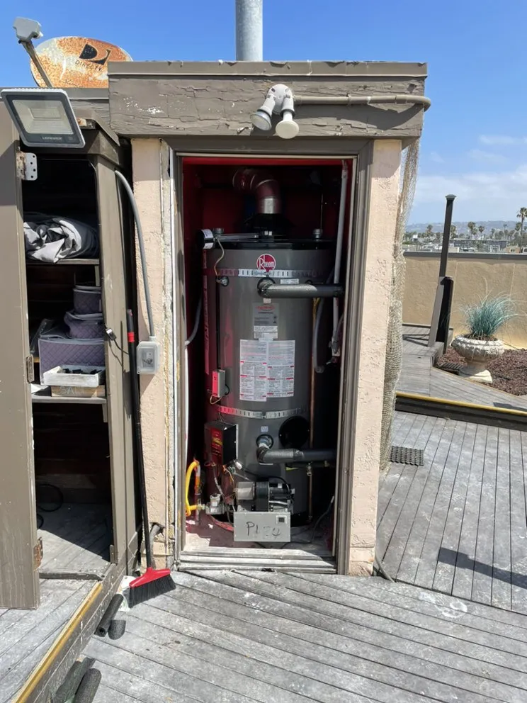 Slide of Original Plumbing