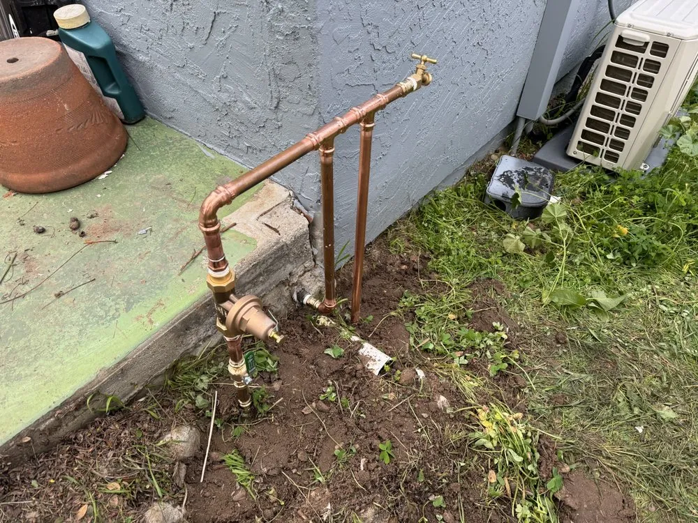 Slide of Original Plumbing