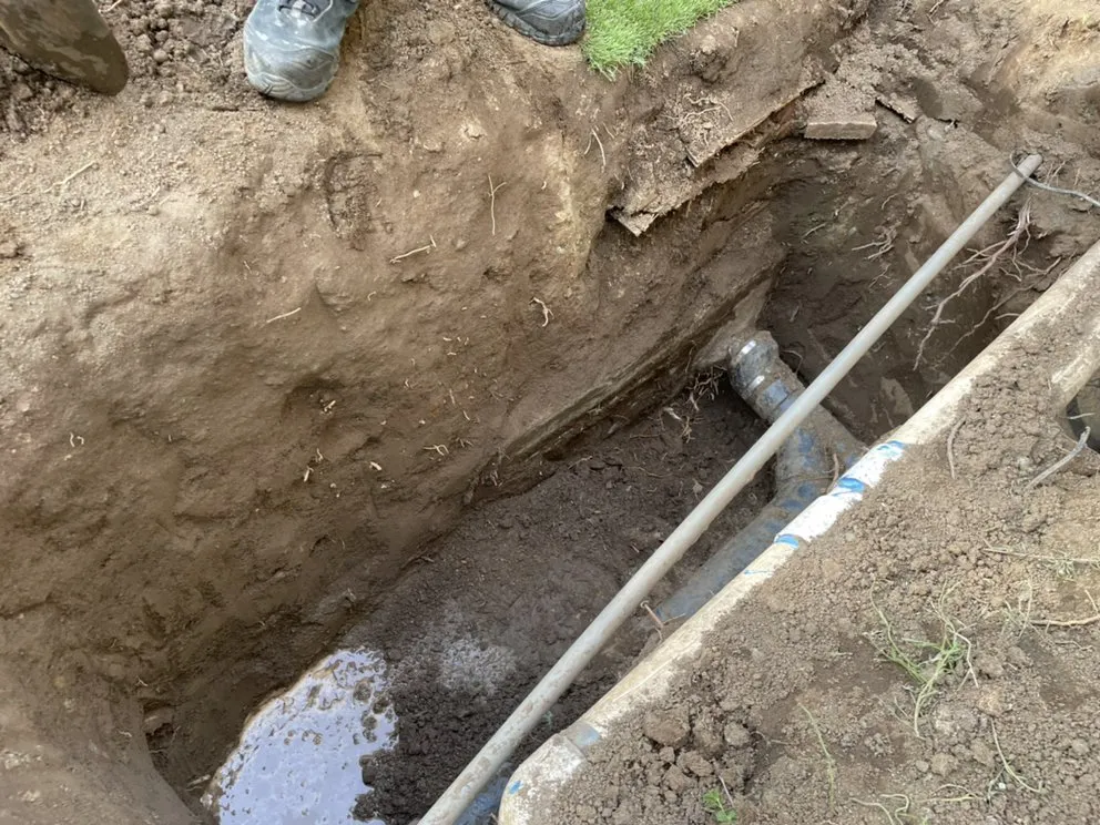 Slide of Original Plumbing