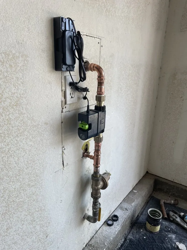 Slide of Original Plumbing