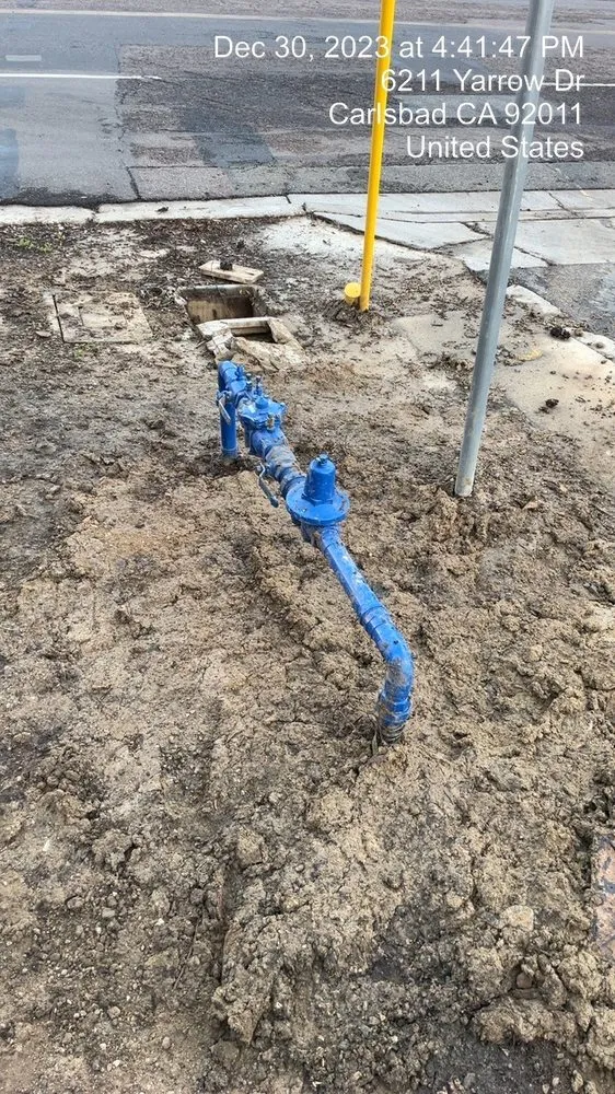 Slide of Original Plumbing