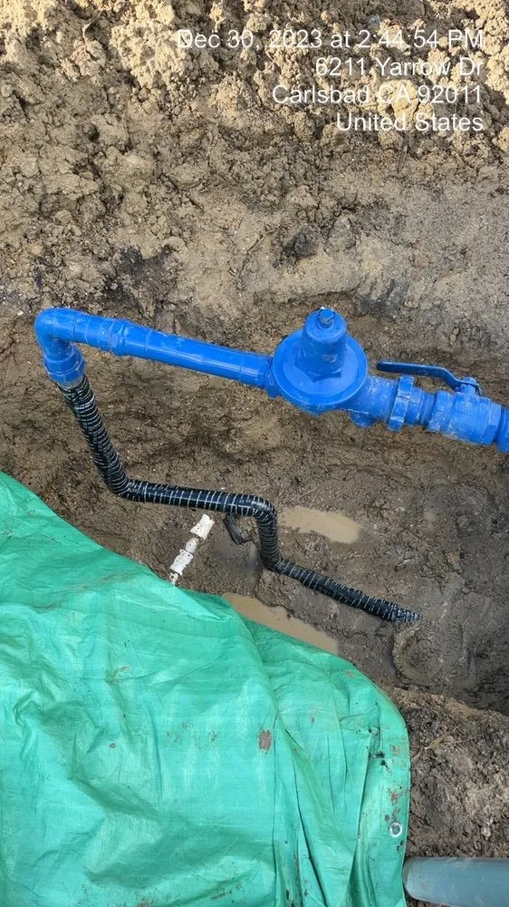 Slide of Original Plumbing