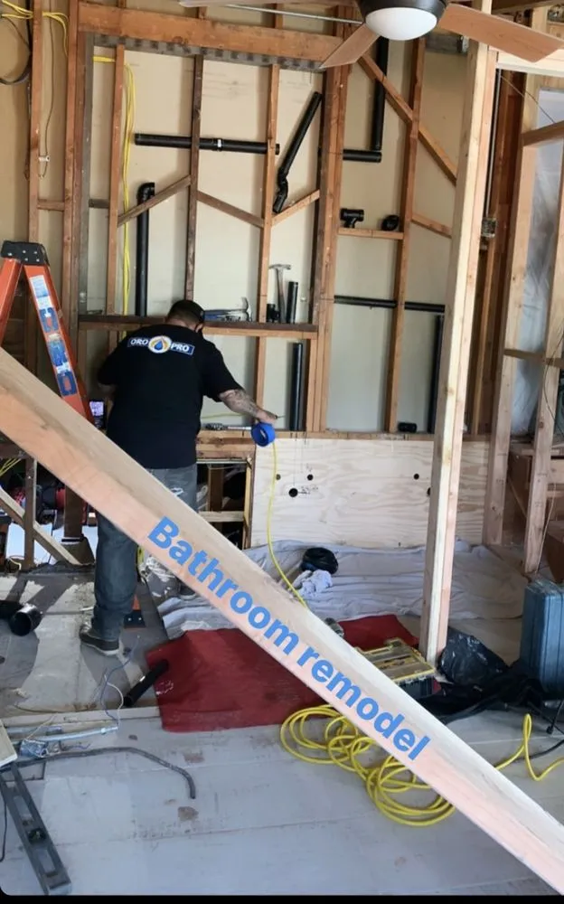 Slide of Oro Pro Plumbing