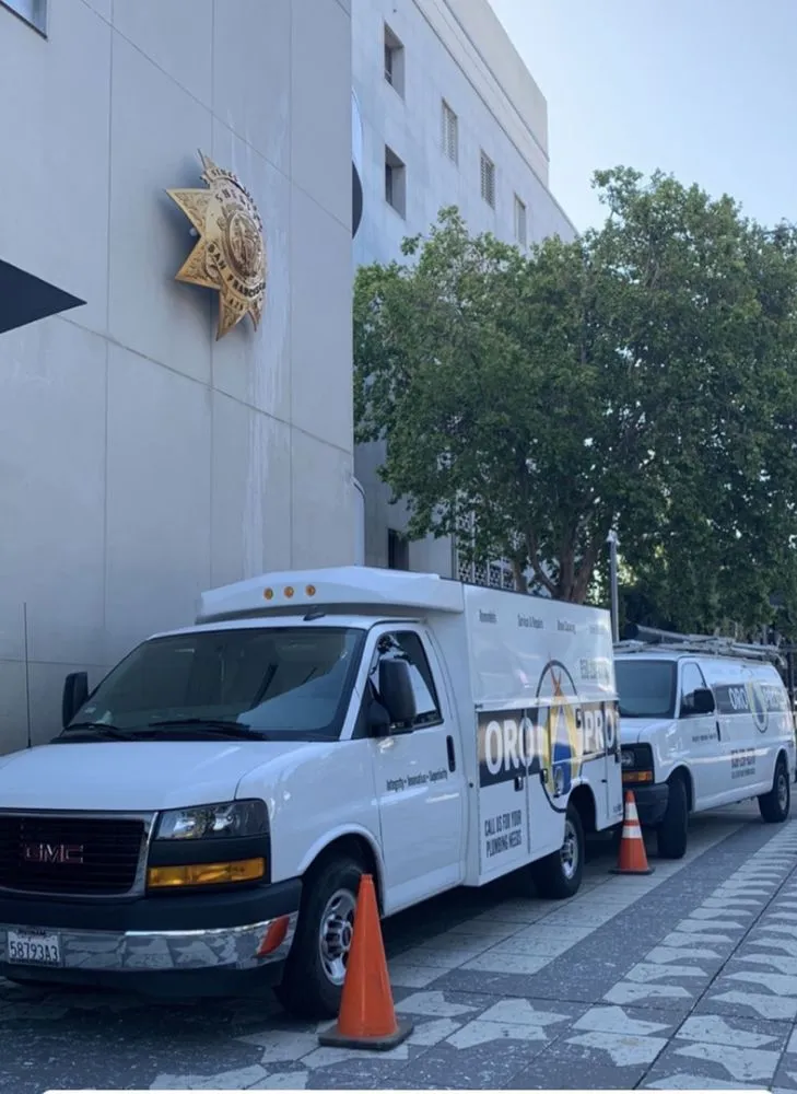 Slide of Oro Pro Plumbing