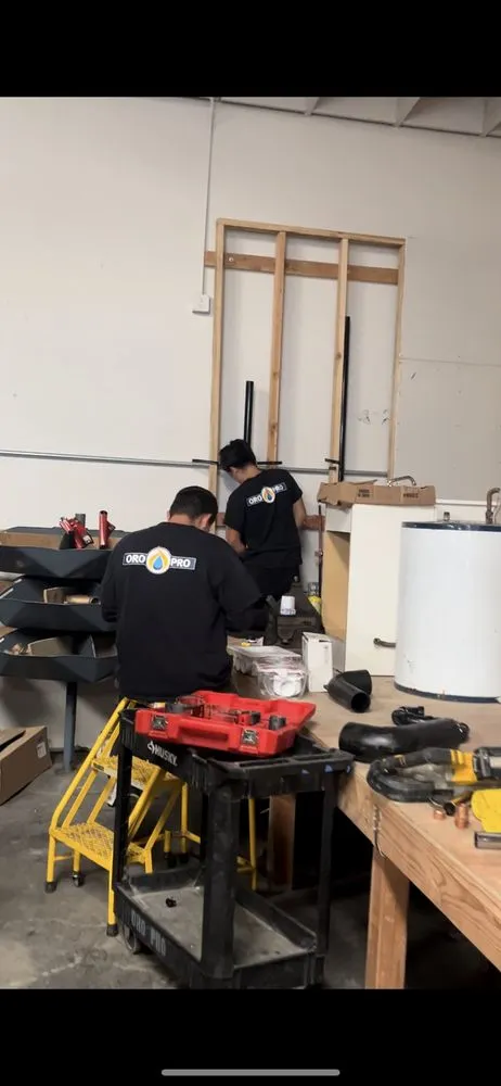 Slide of Oro Pro Plumbing