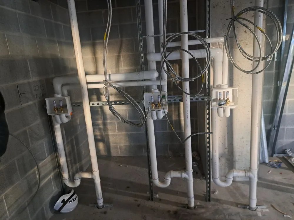 Slide of Oscars plumbing