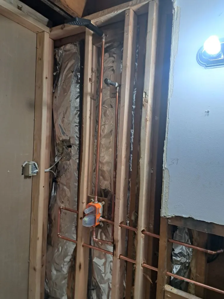 Slide of Oscars plumbing