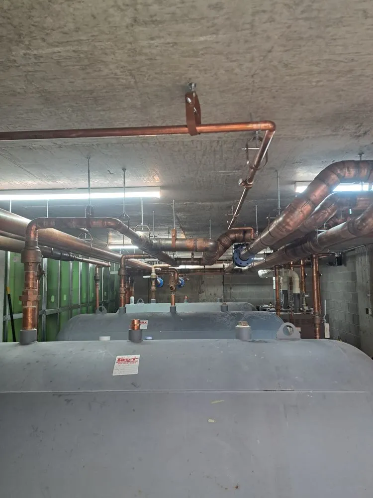 Slide of Oscars plumbing