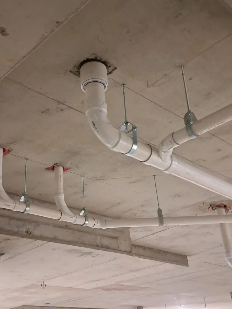 Slide of Oscars plumbing