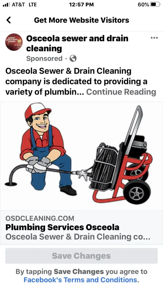 Reliable drain cleaning in Kissimmee, FL by Osceola Sewer and Drain Cleaning