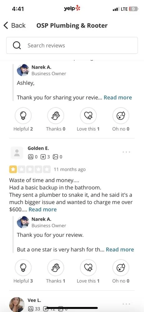 Affordable emergency plumbing service in Las Vegas, NV - OSP Plumbing & Rooter