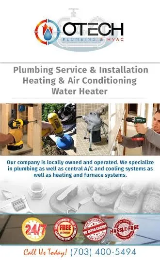 Slide of OTECH Plumbing & HVAC