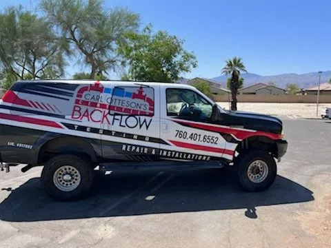 Otteson's Carl Certified Backflow Testing & Repair Logo