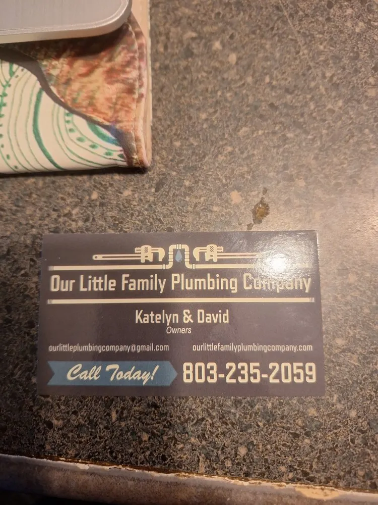 Slide of Our Little Family Plumbing Repairs
