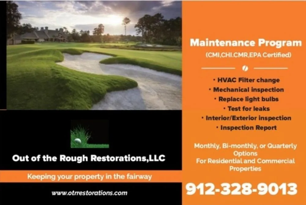 Slide of Out of the Rough Restorations