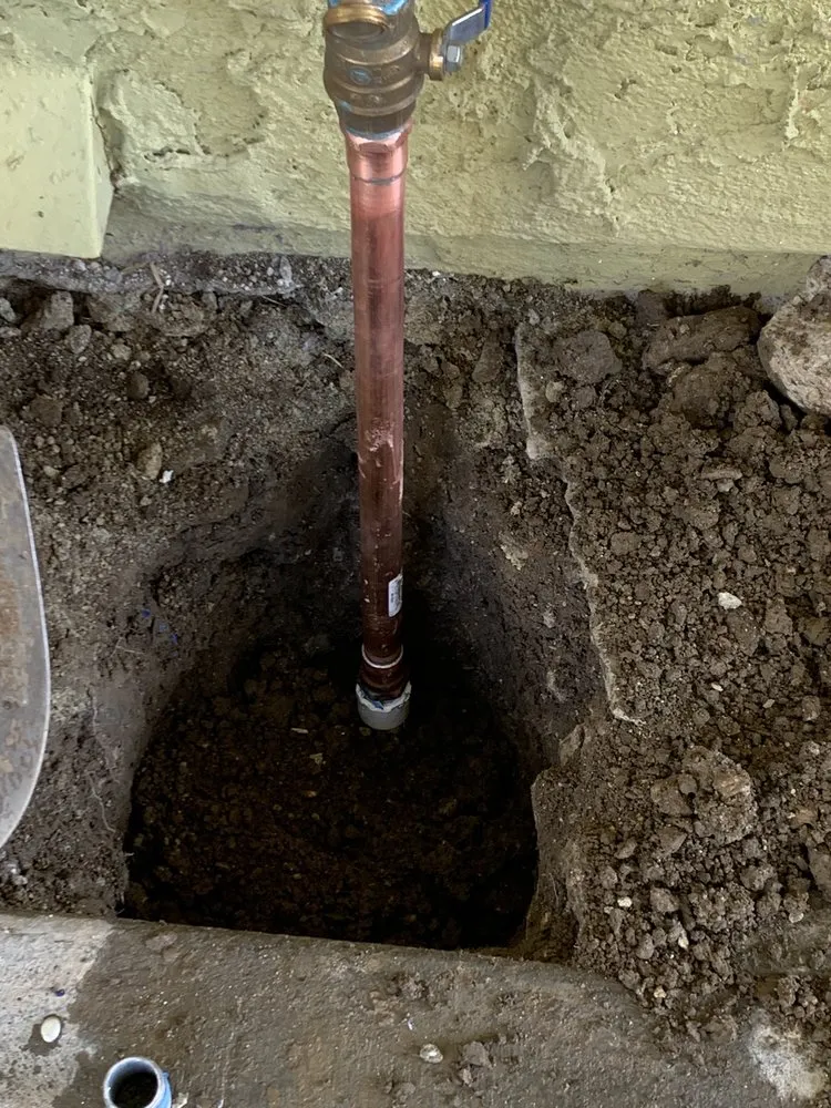 Slide of Overflow Plumbing