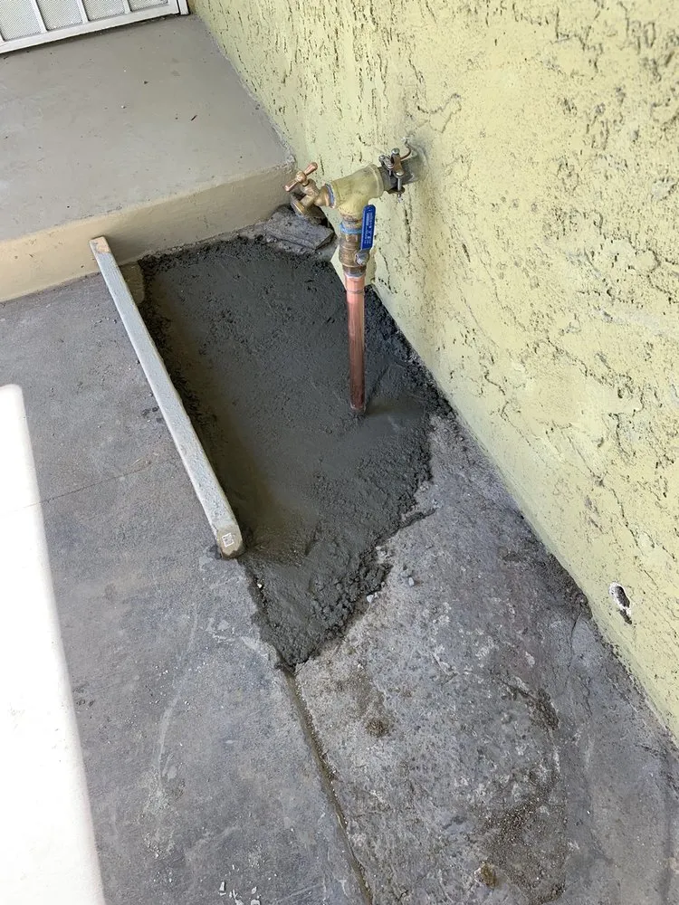 Slide of Overflow Plumbing