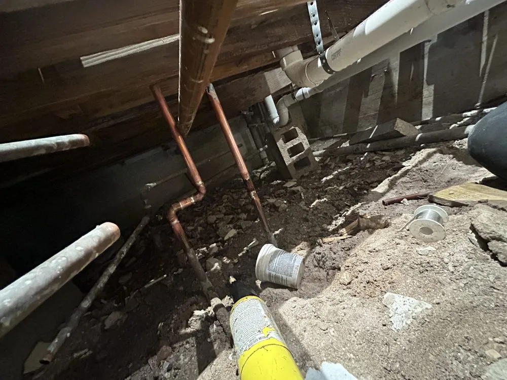 Slide of Overnight Plumbing