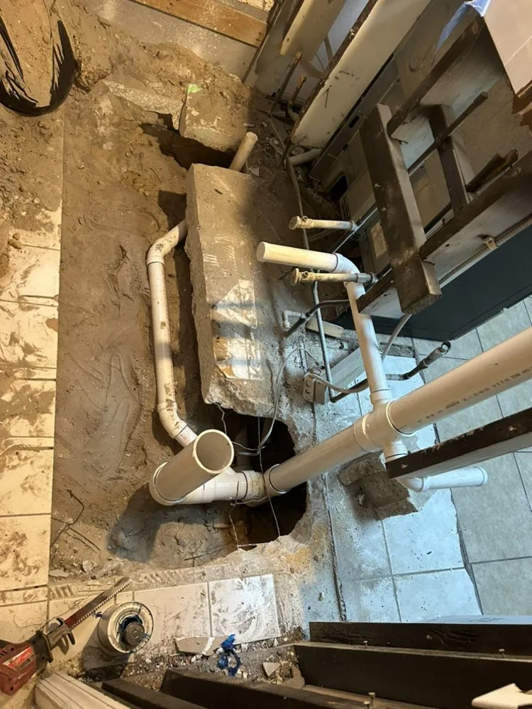 Slide of Overnight Plumbing