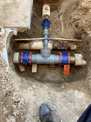 Overstreet Plumbing Logo