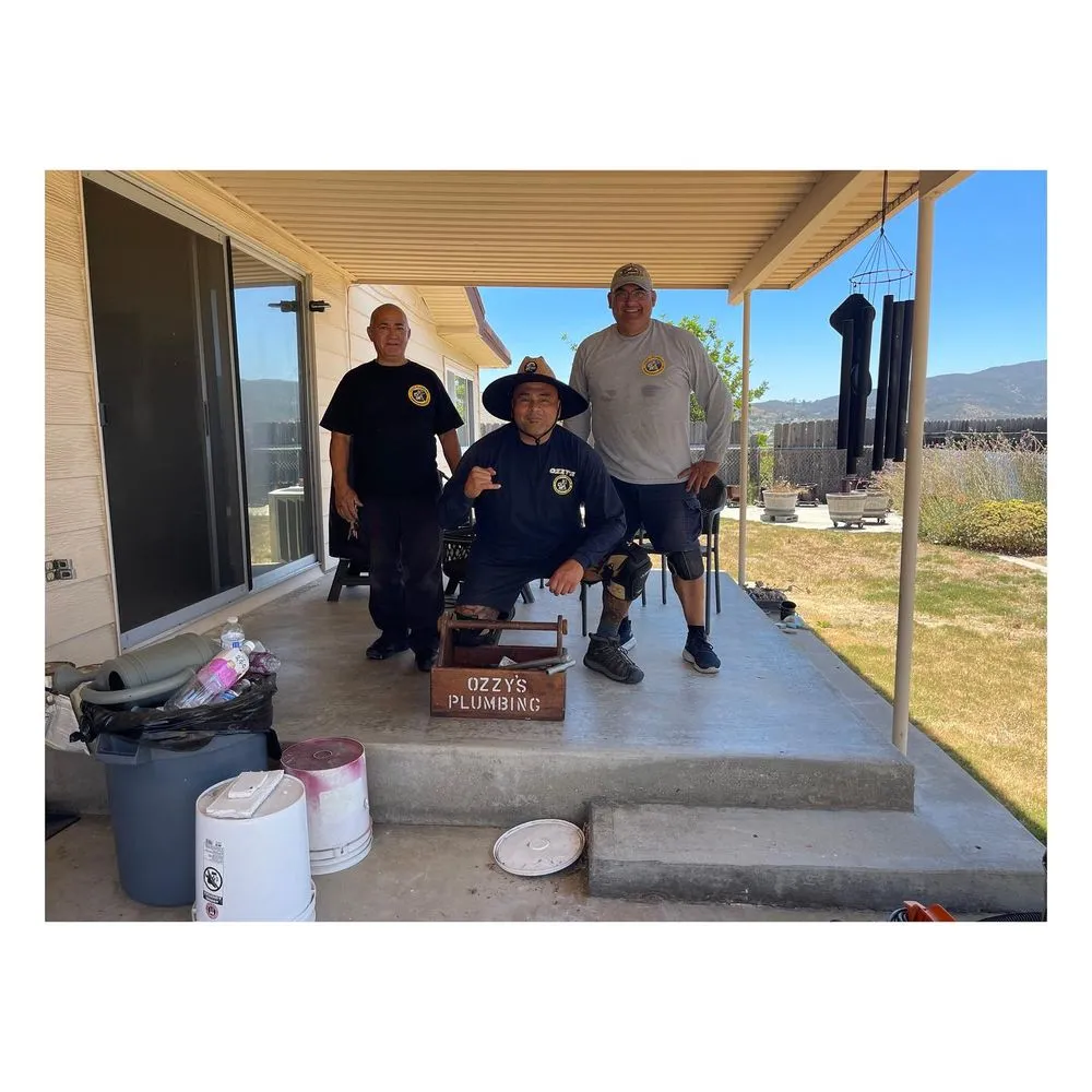 Slide of Ozzy's Plumbing & Drain Service