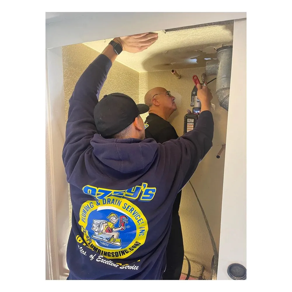 Slide of Ozzy's Plumbing & Drain Service