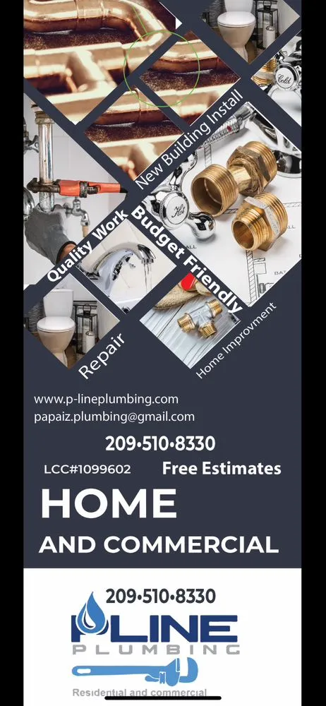 Slide of P-Line Plumbing