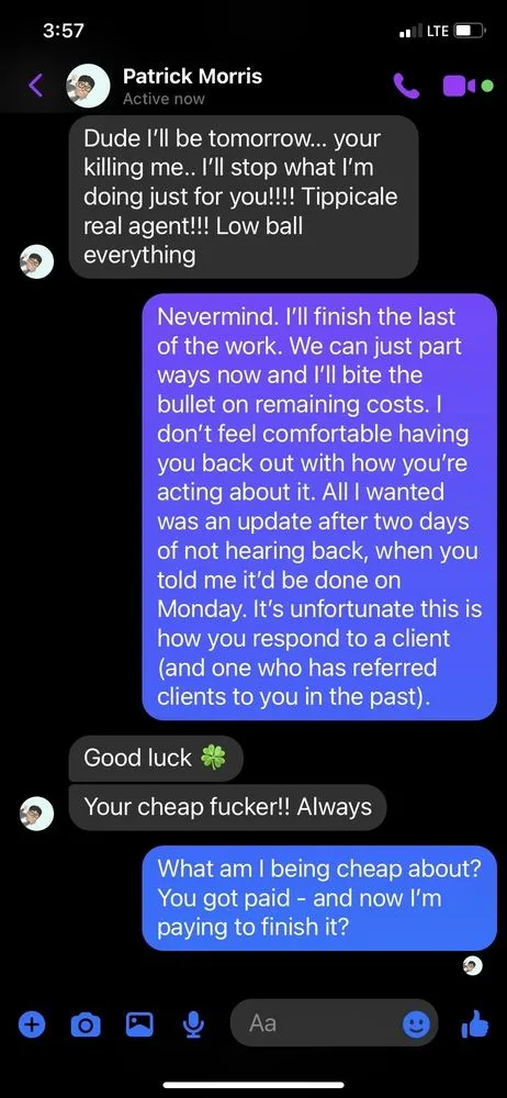 Slide of P. M. S. Plumbing