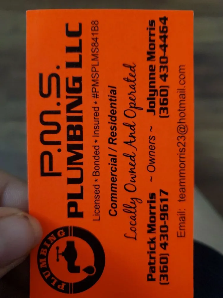 Slide of P. M. S. Plumbing