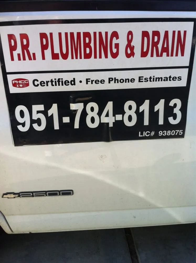 Slide of P R Plumbing and Drain