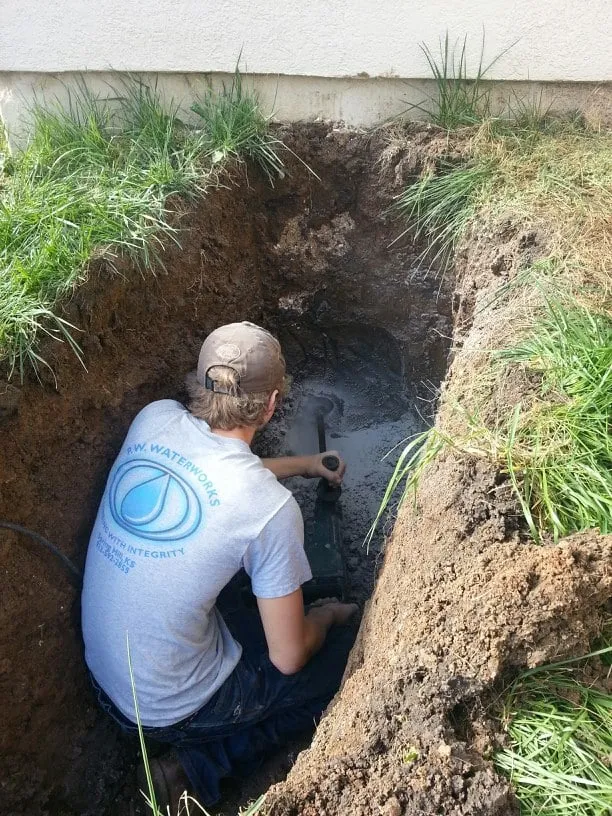 Slide of P W Waterworks