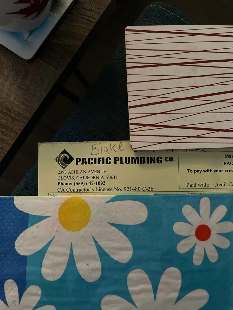 Slide of Pacific Plumbing