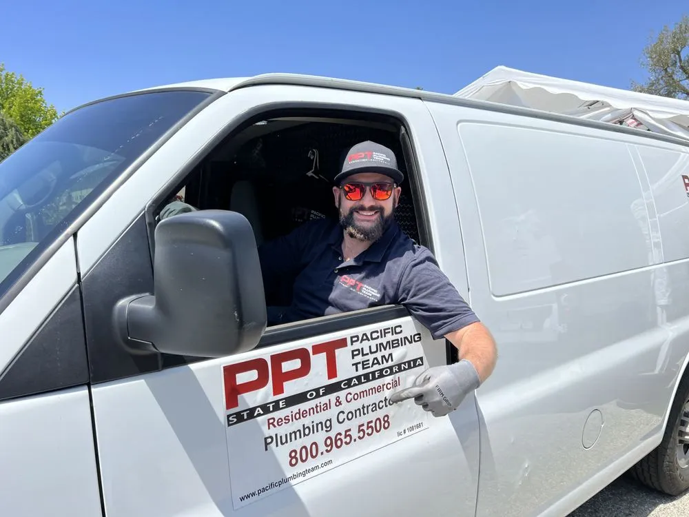 Slide of Pacific Plumbing Team