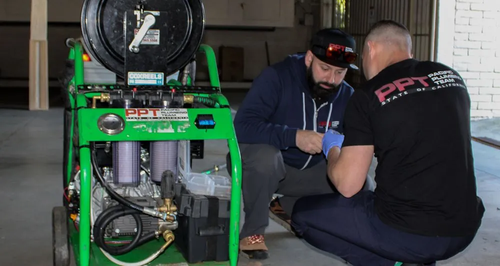 Slide of Pacific Plumbing Team