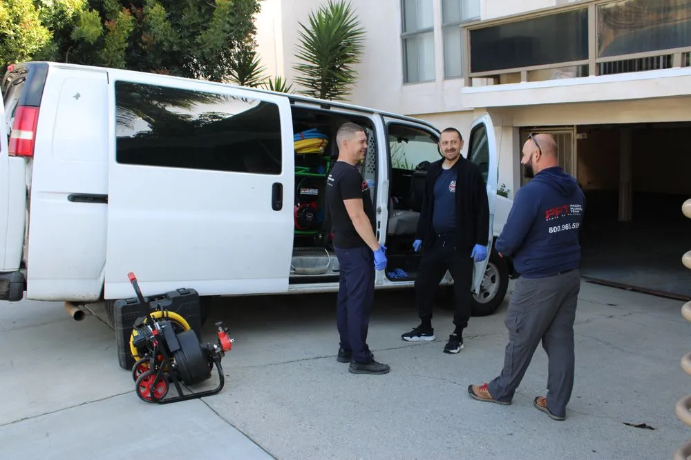 Slide of Pacific Plumbing Team