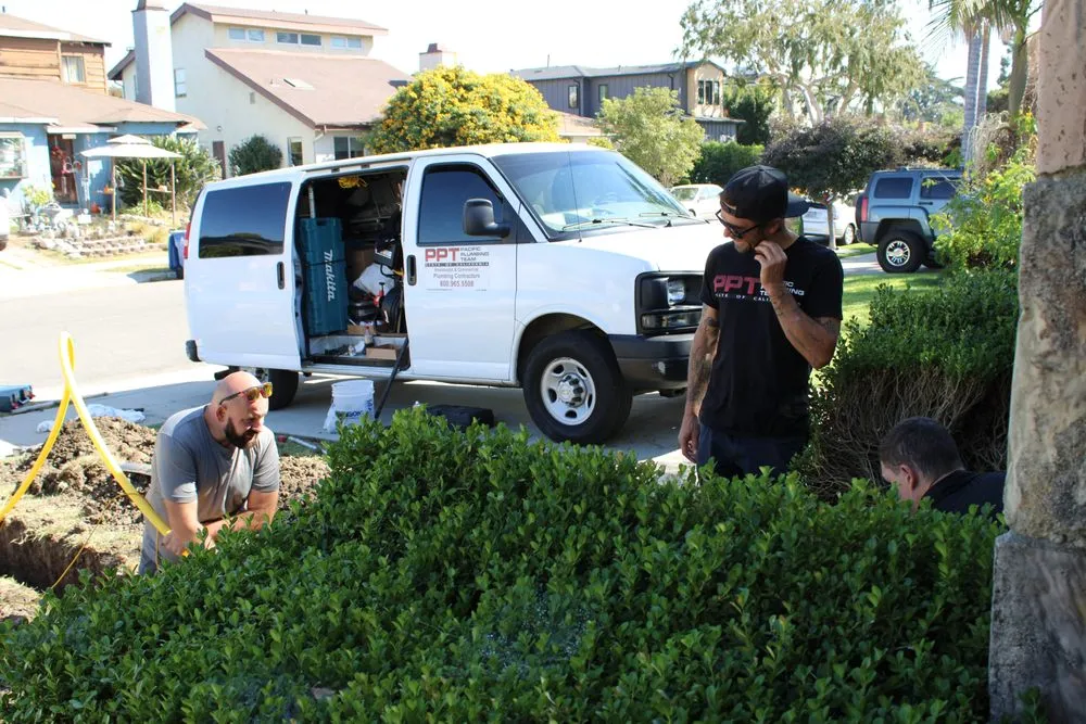 Slide of Pacific Plumbing Team