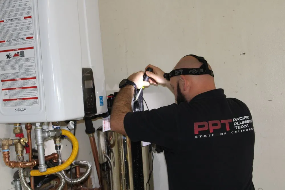 Slide of Pacific Plumbing Team