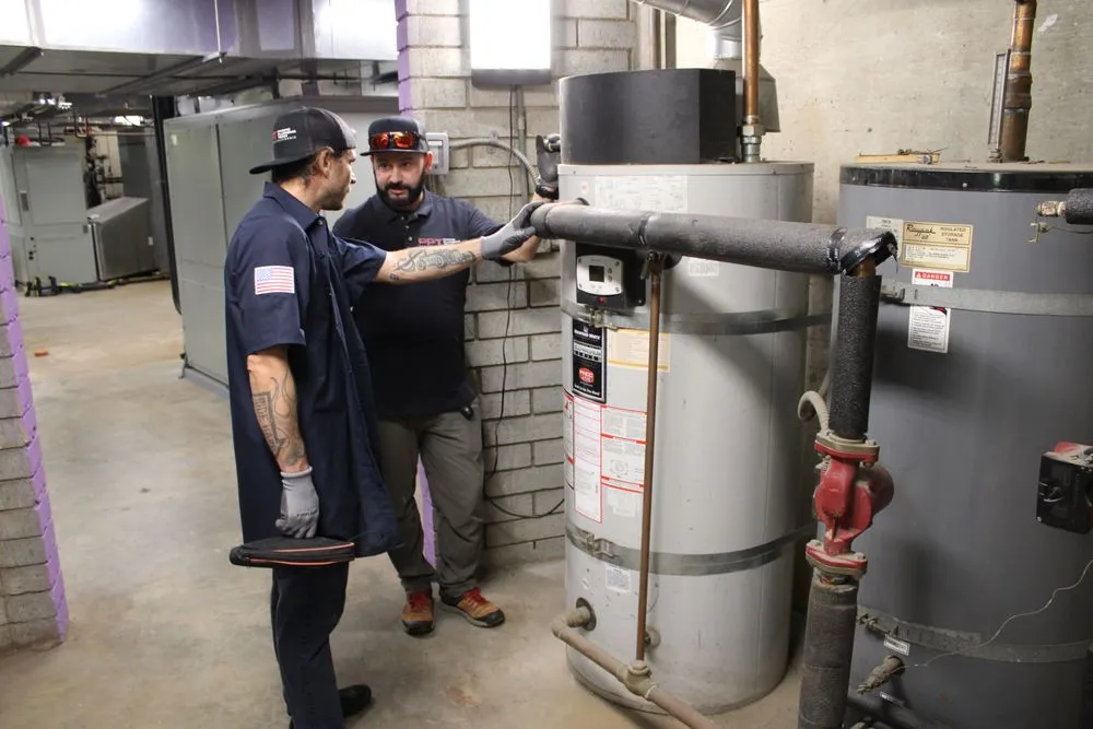 Slide of Pacific Plumbing Team