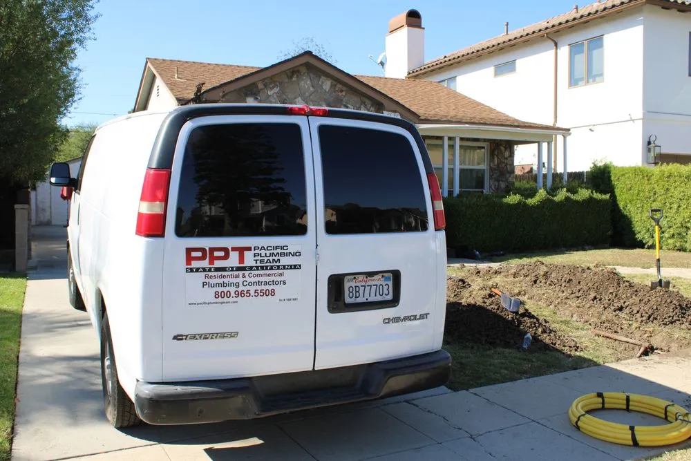 Slide of Pacific Plumbing Team