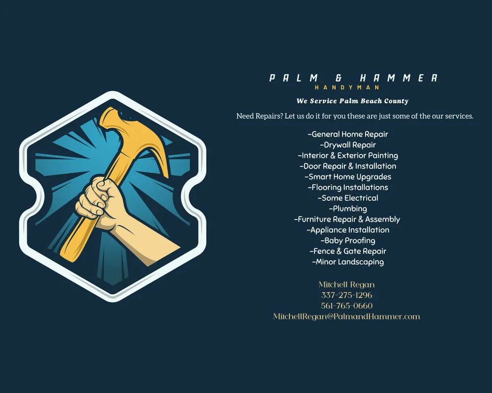 Slide of Palm and Hammer