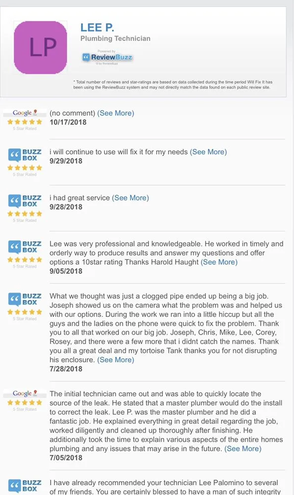 Slide of Palomino Master Plumbing