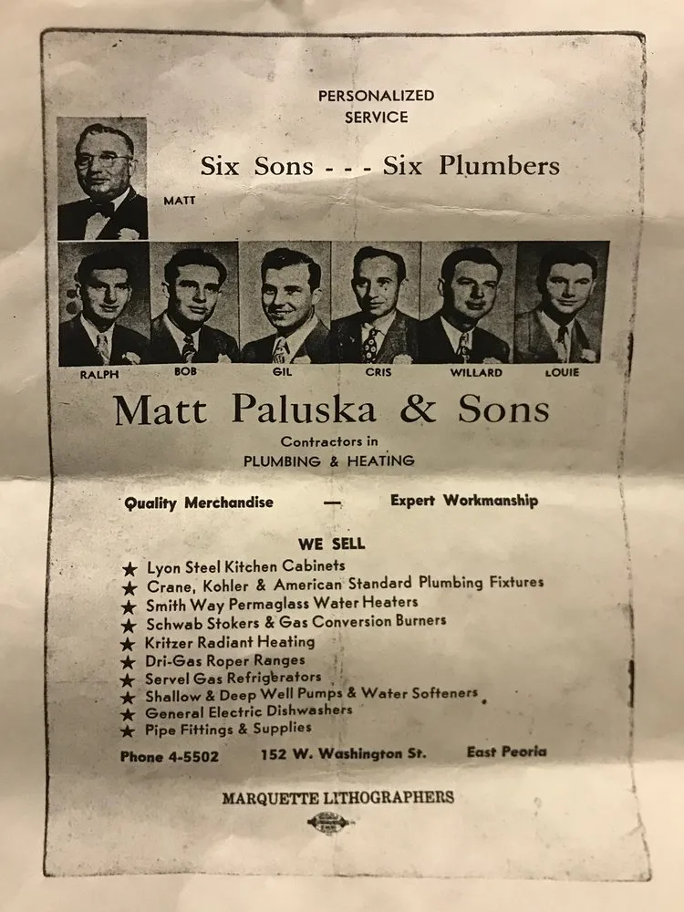 Slide of Paluska Plumbing