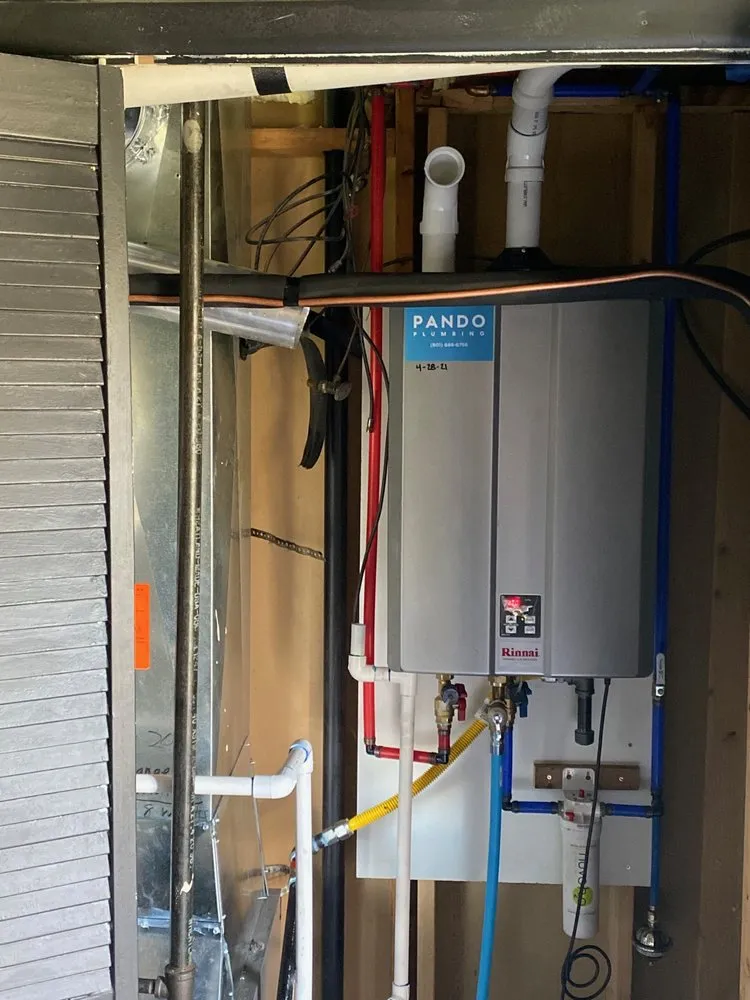 Slide of Pando Plumbing