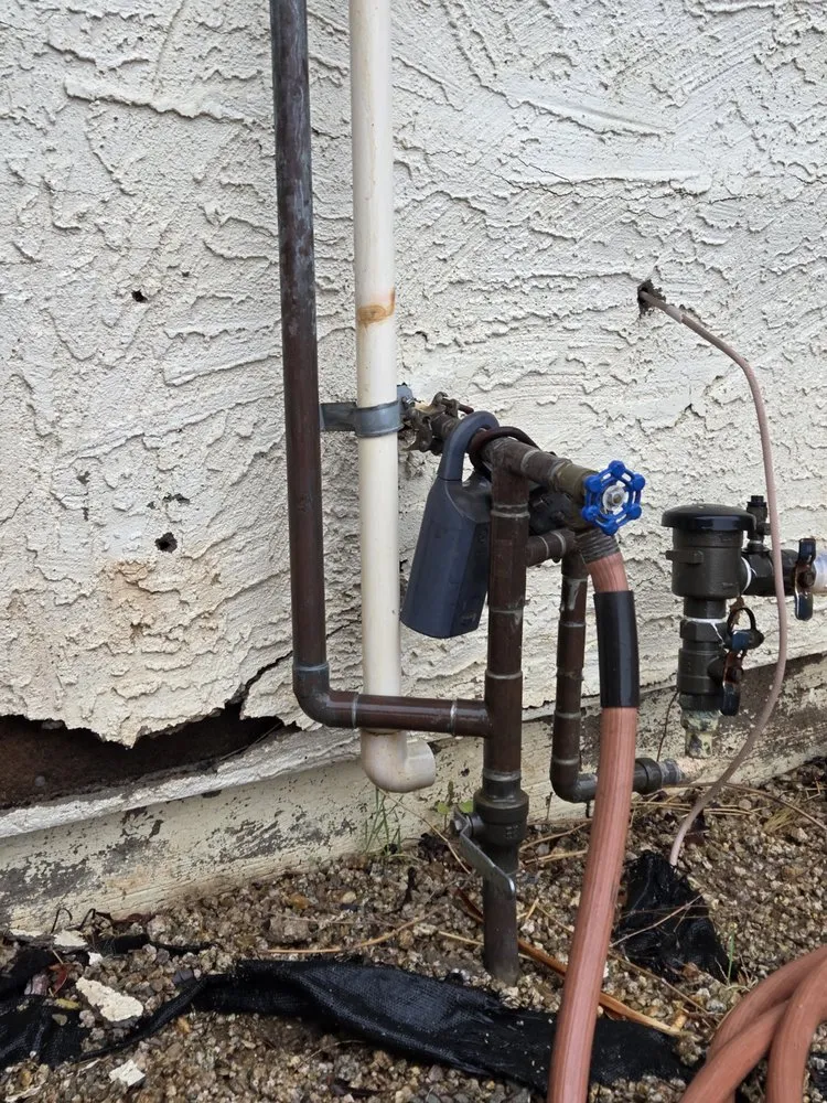 Slide of Par plumbing