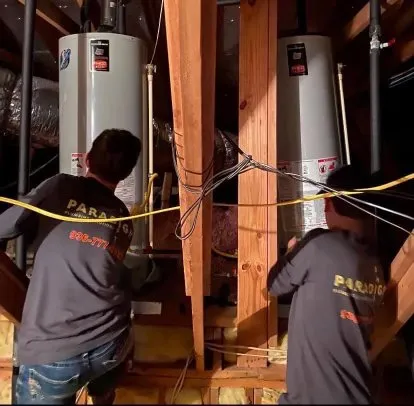 Slide of Paradigm Shift Plumbing Solutions