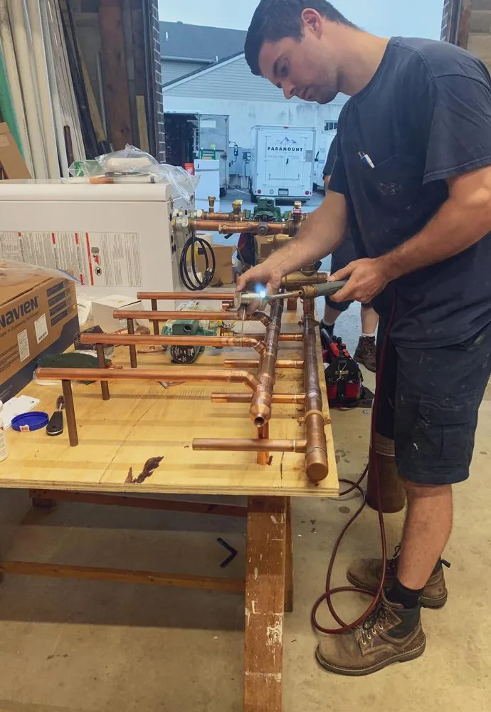 Top-rated water heater service for homes in Downingtown, PA by Paramount Plumbing, Heating & Air Conditioning