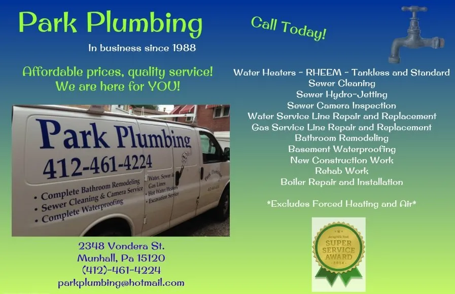 Slide of Park Plumbing